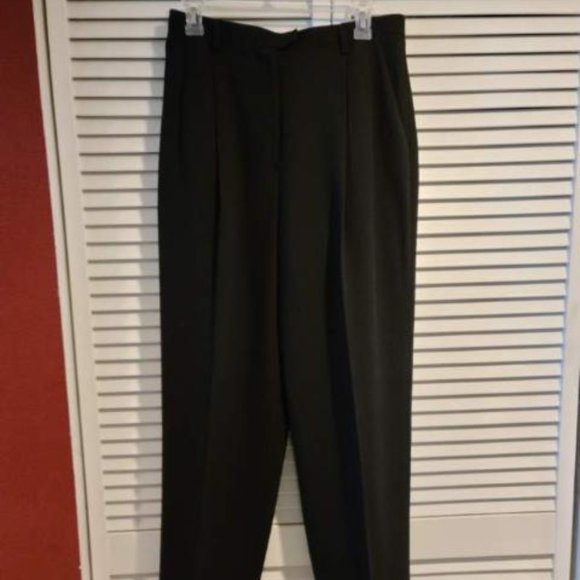 Evan-Picone 3 Pc Suit. Black Blazer Duster Jacket, pencil skirt & pants size 10. - Picture 5 of 14